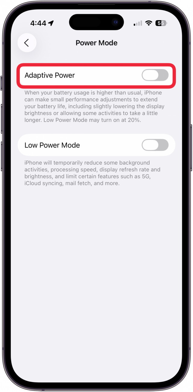 iphone battery save