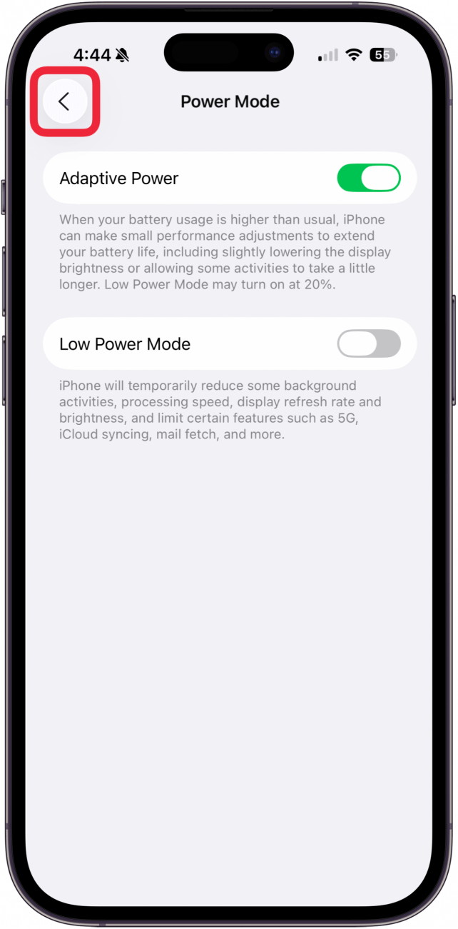 iphone battery save