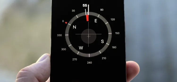 Compass in iOS
