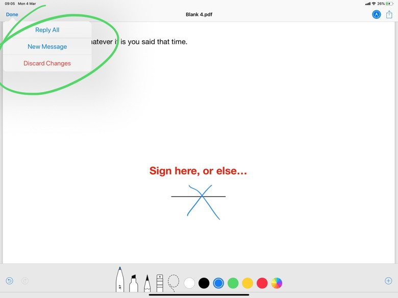 Sign a PDF File