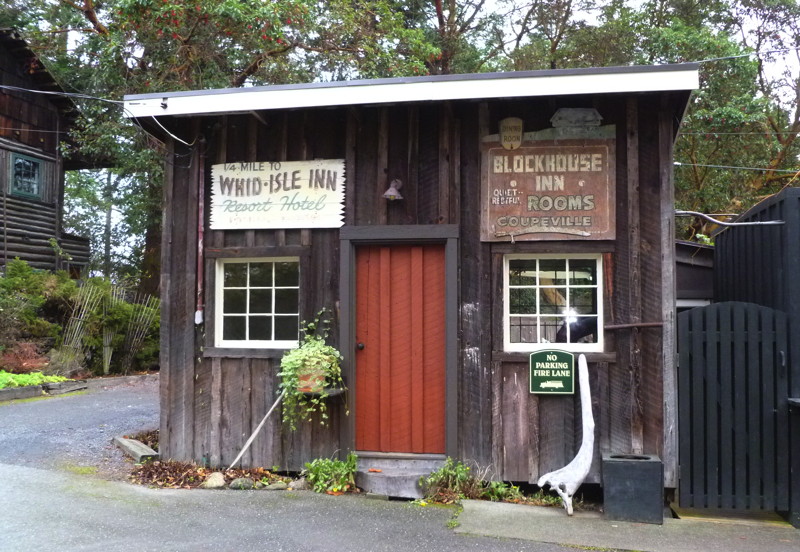 The Blockhouse Inn sign