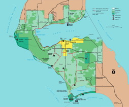 Ebey's Landing Map